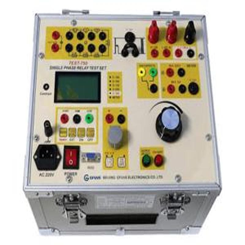 Gfuve-TEST-750 Single phase microcomputor protection relay test set  TEST-750 250V AC/150A