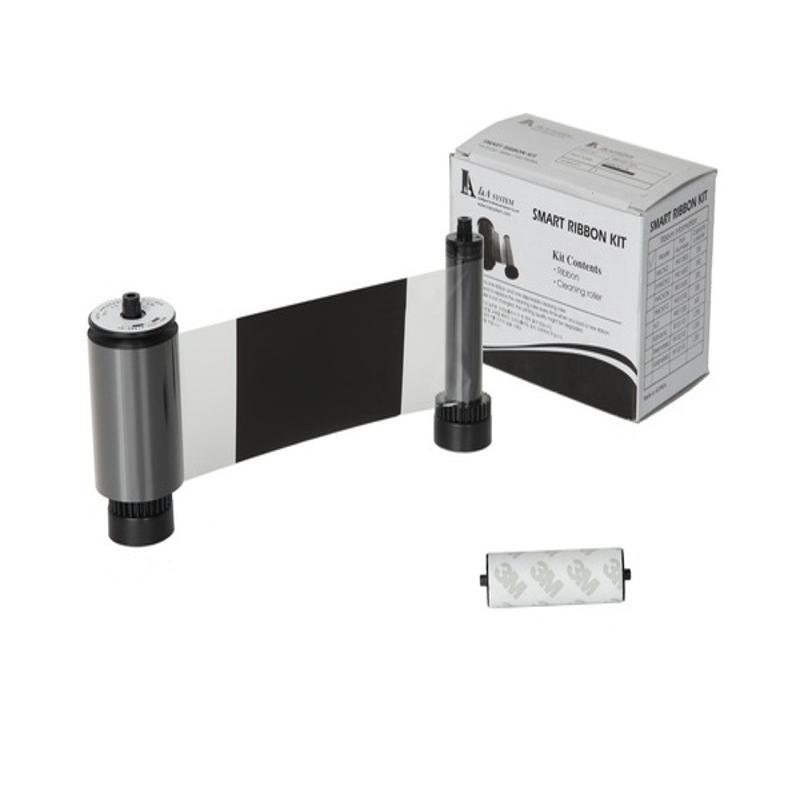 IDP Smart 650655 Black Ribbon & Overlay (600 Prints) ,SKU :650655