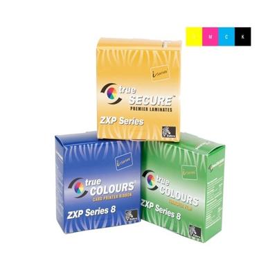 Zebra ZXP Series 8/9 YMCK Colour Ribbon 800012-445 (625 Prints) ,SKU :800012-445