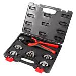 RS PRO Hand Ratcheting Crimp Tool for Insulated Spade Connectors, 0.1 10mm² Wire