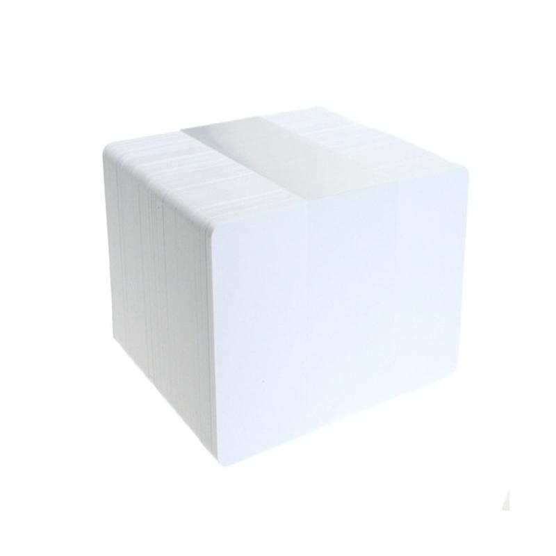 Dyestar Blank White 250-Micron Plastic Cards (Pack of 100) ,SKU :C-A2-WH
