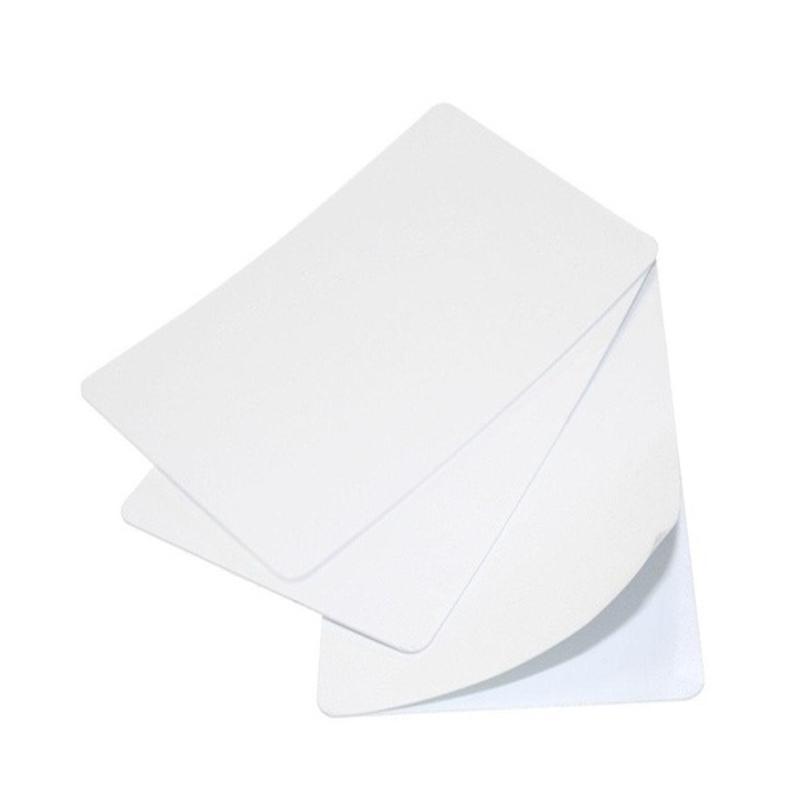 Blank White Self-Adhesive 320-Micron Plastic Cards (Pack of 100) ,SKU :C-A3-WHSA