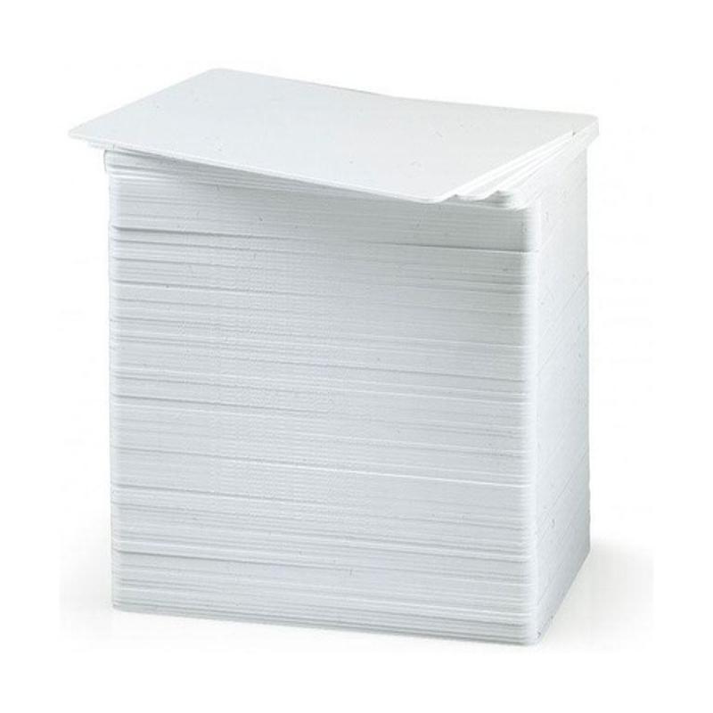 Zebra Premier 30 mil, 760 micron PVC Blank White Cards (Pack of 500) ,SKU :C-A7-104523-111