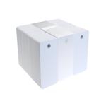 Dyestar Blank White 3-UP Key Tag 760-Micron Landscape Plastic Cards (Pack of 100) ,SKU :C-A7-3UP