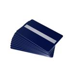 Dark Blue 760 Micron Plastic Cards with Signature Strip (Pack of 100) ,SKU :C-A7-DBSG