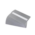 Silver 760 Micron Plastic Cards with Signature Strip (Pack of 100) ,SKU :C-A7-SISG