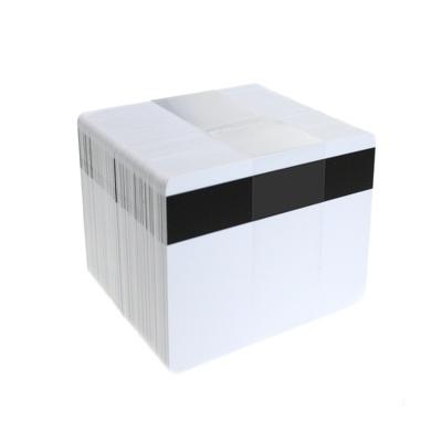 Dyestar White Plastic Cards with Hi-Co Magnetic Stripe (Pack of 100) ,SKU :C-A7-WHHI