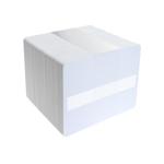 Dyestar Blank White Plastic Cards with Signature Strip (Pack of 100) ,SKU :C-A7-WHSIG