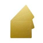Evolis C4601 Gold Metallic PVC Cards (Pack of 100) ,SKU :C4601