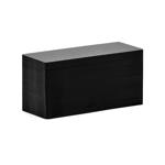 Evolis PVC Blank Black Matte Long Cards (Pack of 500) ,SKU :C8122