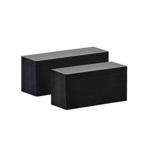 Evolis C8152 PVC Long Matte Black Cards (Pack of 100) ,SKU :C8152