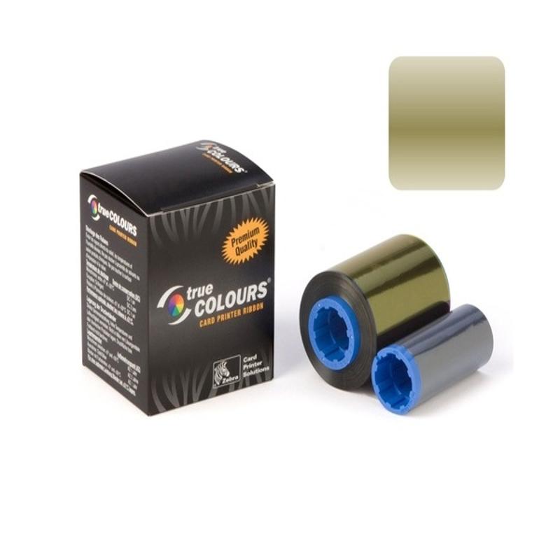 Zebra 800015-106 Gold Ribbon (1000 Prints) ,SKU :GD