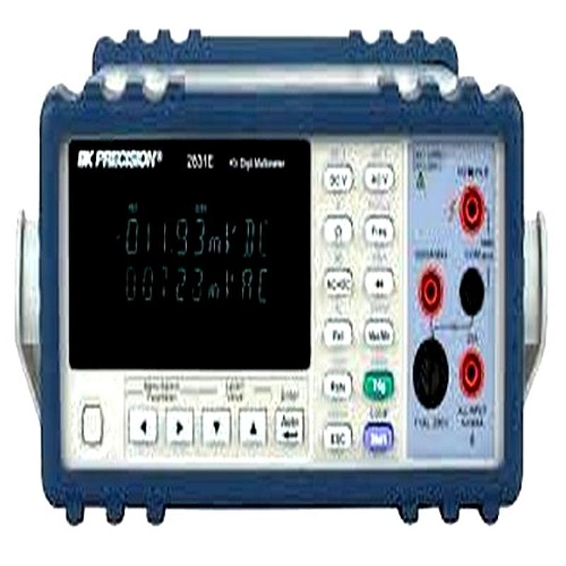 BK Precision 2831E Bench Digital Multimeter, True RMS, 20A ac Max, 20A dc Max, 750V ac Max - RS Calibrated