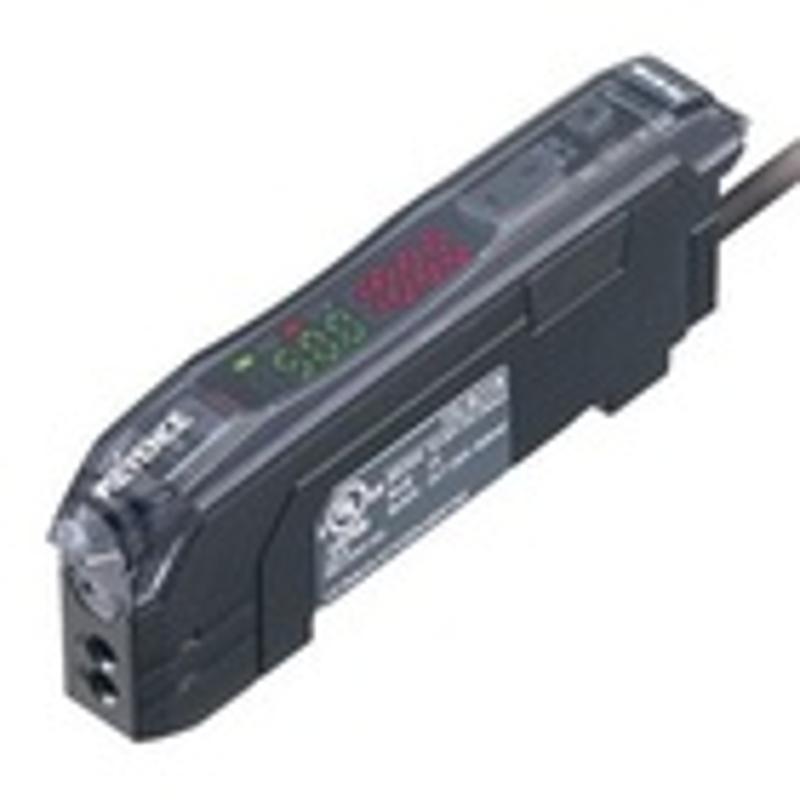 Keyence-Fibre Amplifier, Cable Type, Main Unit, NPN , SKU : FS-N11N