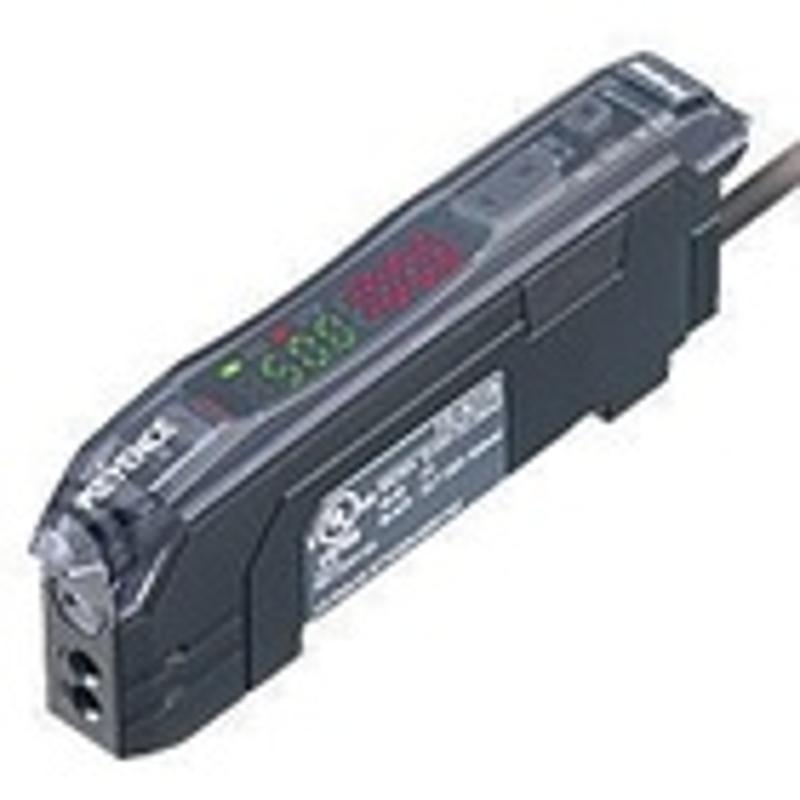 Keyence-Fibre Amplifier, Cable Type, Main Unit, NPN , SKU : FS-N13N