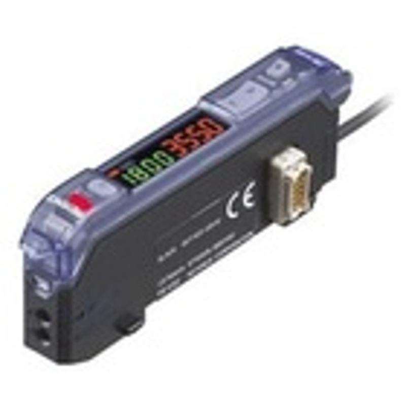 Keyence-Fibre Amplifier, Cable Type, Expansion Unit, NPN , SKU : FS-V32