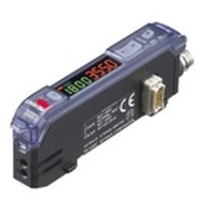 Keyence-Fibre Amplifier, M8 Connector Type, Expansion Unit, PNP , SKU : FS-V34CP